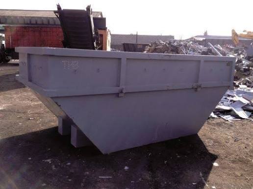 Benne chargée chantier